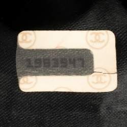 مملوكة مسبقًا Chanel Navy Blue Diamond Quilted Leather Vintage CC Camera Tassel Bag