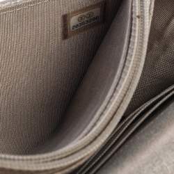 Pre Owned حقيبة كلتش شانيل WOC بريلينت جلد أحمر لامع