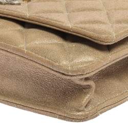 Pre Owned حقيبة كلتش شانيل WOC بريلينت جلد أحمر لامع