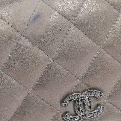 Pre Owned حقيبة كلتش شانيل WOC بريلينت جلد أحمر لامع