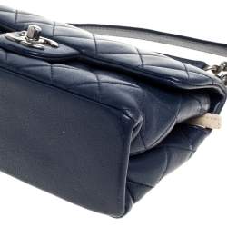 مملوكة مسبقًا Chanel Blue Leather 31 Rue Cambon Flap Bag