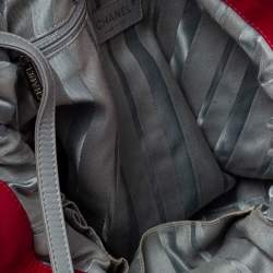 Pre Owned حقيبة شانيل "ديسك بون بون" جلد فيروزي