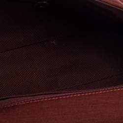 Pre Owned Chanel Multicolor Embroidered Jersey Jumbo Classic Single Flap Bag