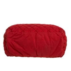 مملوكة مسبقًا حقيبة شانيل كوكو كوكون نايلون أحمر