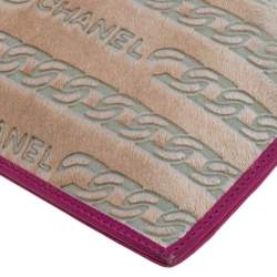 Pre Owned Chanel Beige/Pink Pony Hair Pochette