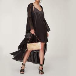 Pre Owned Chanel Beige/Pink Pony Hair Pochette