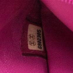 Pre Owned Chanel Beige/Pink Pony Hair Pochette