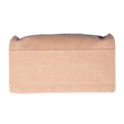 مملوكة مسبقًا Chanel Beige Canvas Deauville Large Tote Bag