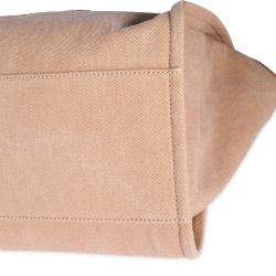 مملوكة مسبقًا Chanel Beige Canvas Deauville Large Tote Bag