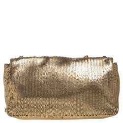 مملوكة مسبقًا Chanel Gold Leather 31 Rue Cambon Medium Classic Single Flap Bag