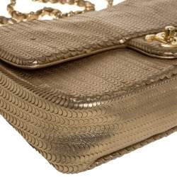 مملوكة مسبقًا Chanel Gold Leather 31 Rue Cambon Medium Classic Single Flap Bag