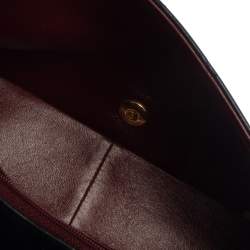 Pre Owned Chanel Black Quilted Leather Diana Flap Bag