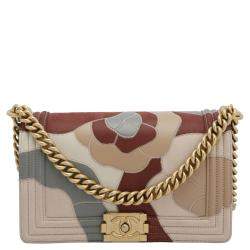 Chanel Multicolor Lambskin Leather Limited Edition Patchwork
