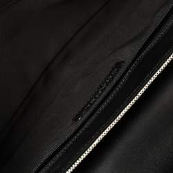 Pre Owned حقيبة كتف شانيل No 5 كاميليا بقلاب كانفاس مبطن بيج