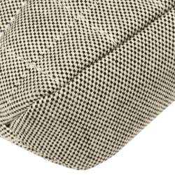 Pre Owned حقيبة كتف شانيل No 5 كاميليا بقلاب كانفاس مبطن بيج