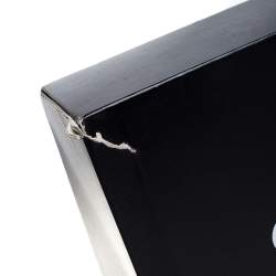 Pre Owned Chanel Red Quilted Patent Leather Medium Just Mademoiselle Bowler Bag