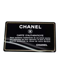 Pre Owned Chanel Black Satin and Velvet Chain Clutch Bag