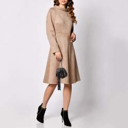 مملوكة مسبقًا Chanel Black/Peach Leather Reversible Drawstring Tassel Bag