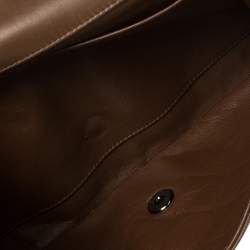 مملوكة مسبقًا Chanel Dark Brown Quilted Leather Single Flap Bag