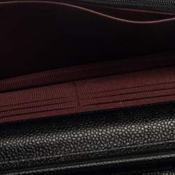 مملوكة مسبقًا محفظة بسلسلة شانيل كلاسيكية جلد وردية فاتحة