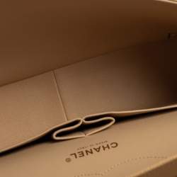 مملوكة مسبقًا Chanel Beige Quilted Caviar Leather Jumbo Classic Double Flap Bag