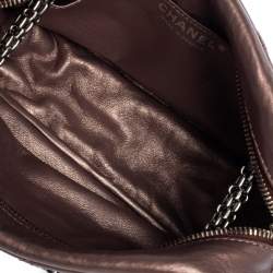 Pre Owned Chanel Rose Fonce Quilted Leather Small Reissue 2.55 Camera Bag