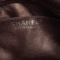 Pre Owned Chanel Rose Fonce Quilted Leather Small Reissue 2.55 Camera Bag