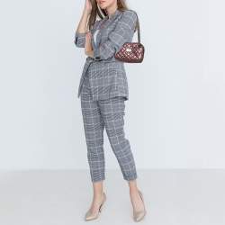 Pre Owned Chanel Rose Fonce Quilted Leather Small Reissue 2.55 Camera Bag