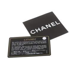 مملوكة مسبقًا Chanel Navy Blue Sequins CC Half Moon Clutch
