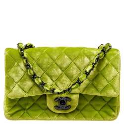 Chanel Mini Flap Bag Green – MILNY PARLON