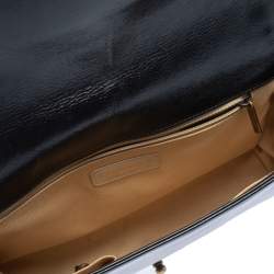 مملوكة مسبقًا حقيبة شانيل بوي جلد رصاصي مبطن كبيرة