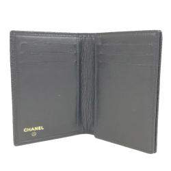 مملوكة مسبقًا Chanel Black Caviar Leather Timeless Card holder