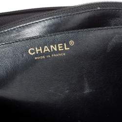 مملوكة مسبقًا Chanel Black Quilted Caviar Leather Maxi Classic Single Flap Bag
