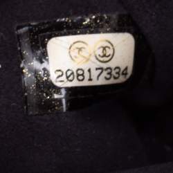 مملوكة مسبقًا حقيبة كلتش شانيل حافظة جوال بوي جلد مبطنة أسود