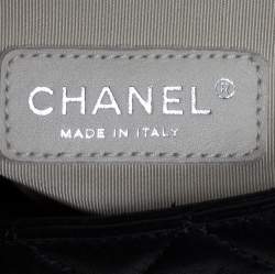 مملوكة مسبقًا Chanel Black Quilted Leather Jumbo Chain Around Flap Bag