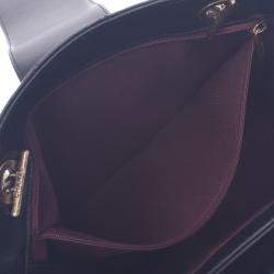Chanel Black Leather Chain Shoulder Bag 