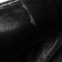 Pre Owned Chanel Metallic Black Quilted Leather Reissue 2.55 Classic 227 Classic Flap Bag