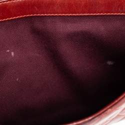 مملوكة مسبقًا Chanel Brown Aged Leather Large Perfect Edge Flap Bag