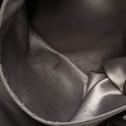 مملوكة مسبقًا Chanel Grey Quilted Jersey Jumbo Classic Single Flap Bag