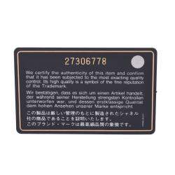 Pre Owned Chanel Black Leather Wallet