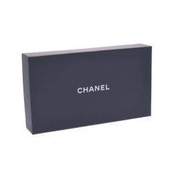 Pre Owned Chanel Black Leather Wallet