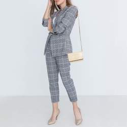 مملوكة مسبقًا Chanel Beige Caviar Leather CC Timeless Wallet On Chain