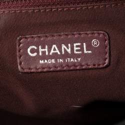 Pre Owned Chanel Black Quilted Caviar Leather French Riviera Bag