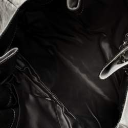 مملوكة مسبقًا Chanel Black/Grey Quilted Vinyl Melrose Degrade Cabas Tote