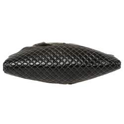 مملوكة مسبقًا Chanel Black/Grey Quilted Vinyl Melrose Degrade Cabas Tote