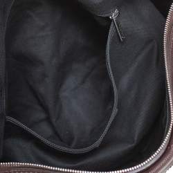 مملوكة مسبقًا Chanel Dark Brown Caviar Leather Outdoor Ligne Hobo