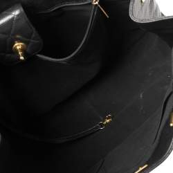 مملوكة مسبقًا Chanel Black Caviar Leather Timeless Classic Shopper Tote