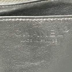 مملوكة مسبقًا Chanel Metallic Silver Quilted Leather Maxi Classic Single Flap Bag