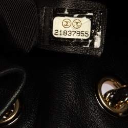 Pre Owned Chanel Black Quilted Leather Seoul Backpack