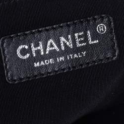 Pre Owned حقيبة شانيل بوي جلد نوبوك مبطن شيستيرفيلد بيج ذات قلاب كبيرة